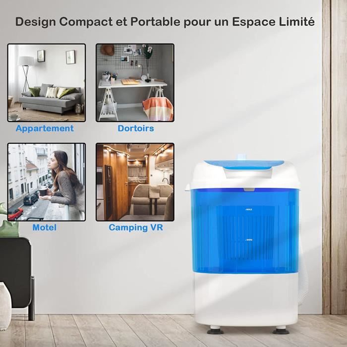Sélection de 5 mini machines à laver - Le Parisien