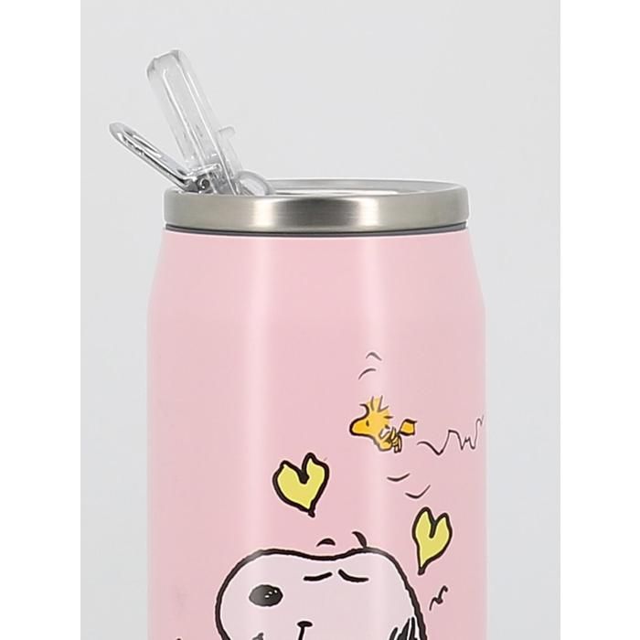 Les Artistes Borraccia Termica In Acciaio Inox 500 Ml – Wood (Marrone) Con Tappo A Prova Di Perdite, Mantiene Caldo 12h / Freddo 24h