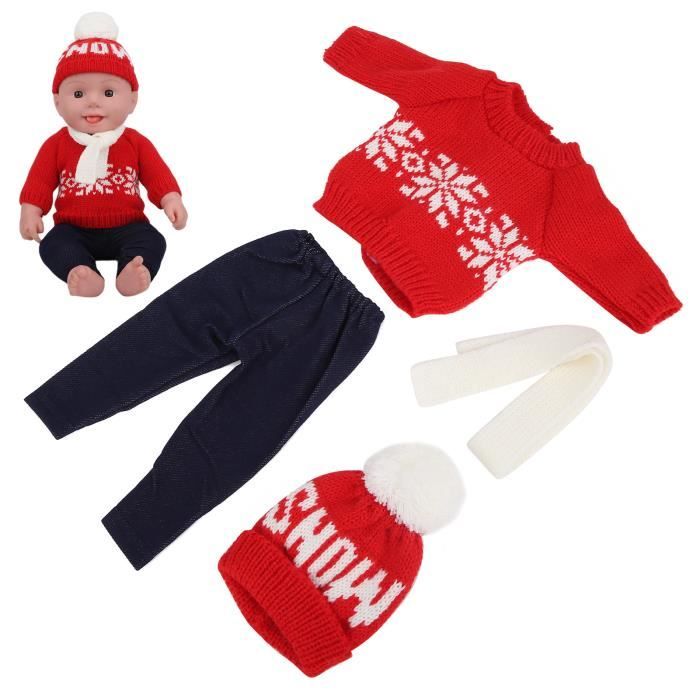 Set De 3 Tenues Pour Poupée 14-18 Pouces – Styles Chat, Sirène Et Hibou, Vêtements Doux Et Éducatifs Pour Développer L'Imagination – Idéal Pour Anniversaire Ou Noël