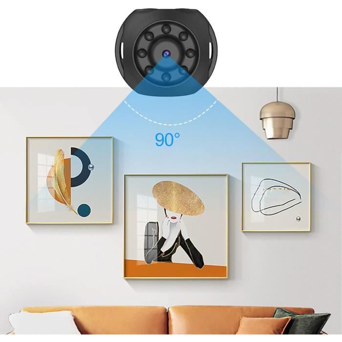 Camera Avec Micro Camera Espion,1080P Hd Mini Mini Caméra Micro De Surveillance Wifi,Usb ...