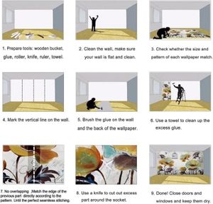 Murando Papier Peint Intissé 200x154 Cm Décoration Murale XXL Poster Tableaux Muraux Tapisserie Photo Trompe L'oeil Nature 100403-257