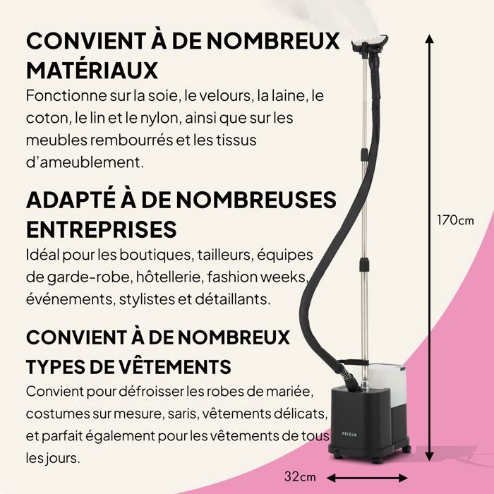 Dfroisseur Vapeur Professionnel