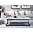 Table basse marbre