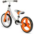 Kinderkraft Vélo d'équilibre 2WAY NEXT Orange flamme-0