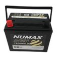 Batterie de tondeuse autoporté Numax Motoculture U19 896 AGM 12V 32Ah / 330A + GAUCHE-0