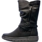Bottes Femme Grises RELIFE Jolibot - Sangles et Zip Fantaisie - Intérieur Molletonné