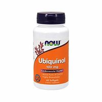 Ubiquinol 100 mg 60 caps Sans saveur Now Foods Pack Nutrition Sportive