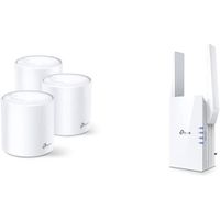 TP-Link Deco WiFi 6 Mesh AX 1800Mbps Deco X20(3-Pack) - Systeme WiFi 6 pour Toute la Maison - Couverture WiFi de 500 & Repete