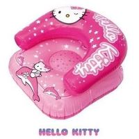 Fauteuil gonflable Hello Kitty - DARPEJE - Taille 50 cm - Enfant - Rose