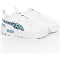 Basket Puma Fille Mayze Wild AC inf Blanc Synthétique - Authentique Chaussure Puma Fille