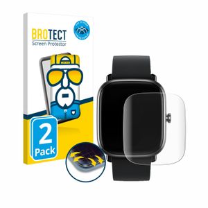 Lot De 3 Films Protection écran AtFoliX Pour Amazfit Stratos 3 - Anti-choc, Anti-reflets Mat - Fabriqué En Allemagne