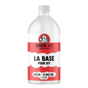 liquide pour vapoteuse avec nicotine Base DIY en 1 litre, bases 50/50 Born To Diy, e-liquide de base en 1 litre main image 0