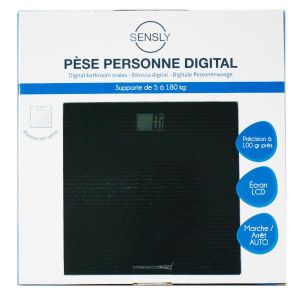 PÈSE-PERSONNE Pèse-Personne Digital - Balance Electronique - Fon