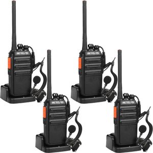 Talkie walkie longue portee rechargeable - Cdiscount