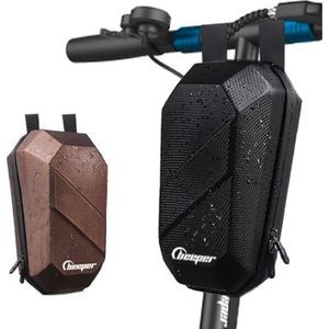 Sacoche Étrier Trottinette Électrique/Vélo – 16x15x9cm – Tissu Dupont – Noir