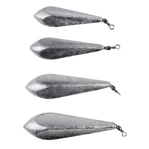 LEMER Plomb Poire avec /émerillon Type arlesey x 5
