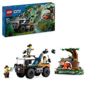 ASSEMBLAGE CONSTRUCTION LEGO® City 60426 Le camion tout-terrain de l’explo
