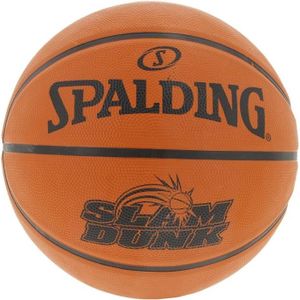BALLON DE BASKET-BALL Ballon de basket Slam dunk t 7 orange basket - Spa