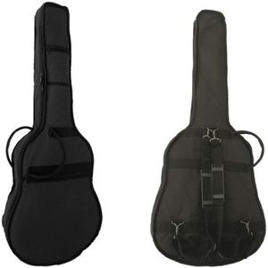 imperméable et résistant aux chocs Sunnyushine Sac à dos pour guitare folk avec sangles d'épaule 101,6 et 104,1 cm pour guitare acoustique et classique en cuir PU 