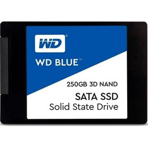 DISQUE DUR SSD Wds250G2B0A Wd Blue 3D Nand Internal Ssd 2.5 Inch 
