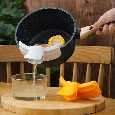 Lot De 3 Grandes Passoires Pliables En Silicone (4 Quarts) - Gain De Place Cuisine