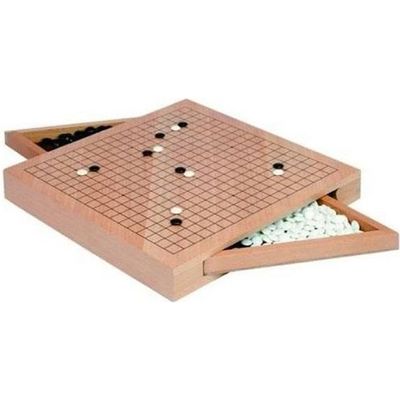 Solitaire En Bois 12 Cm, Plateau Mobile, Feutre Intérieur, FSC, Voyage, Dès 5 Ans