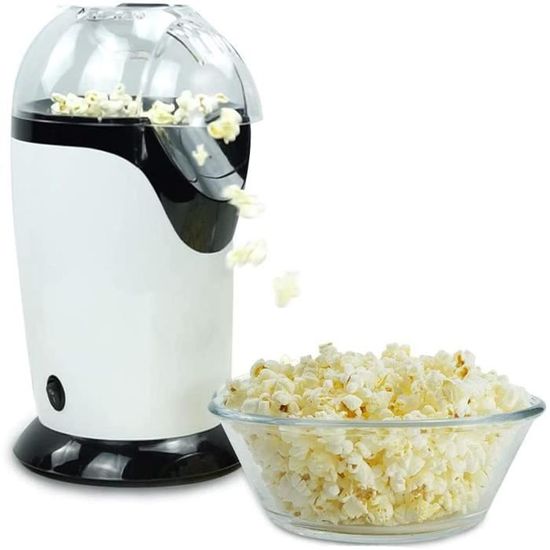 Machine à Pop-corn à Air Chaud Nostalgia – 1200W, 16 Tasses En 3 Min, Sans Huile Ni Sucre, Design Rétro Rose - 14