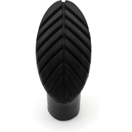 12 Embouts Caoutchouc Pour Bâtons Marche Nordique - Diamètre 10mm Mighty Peaks