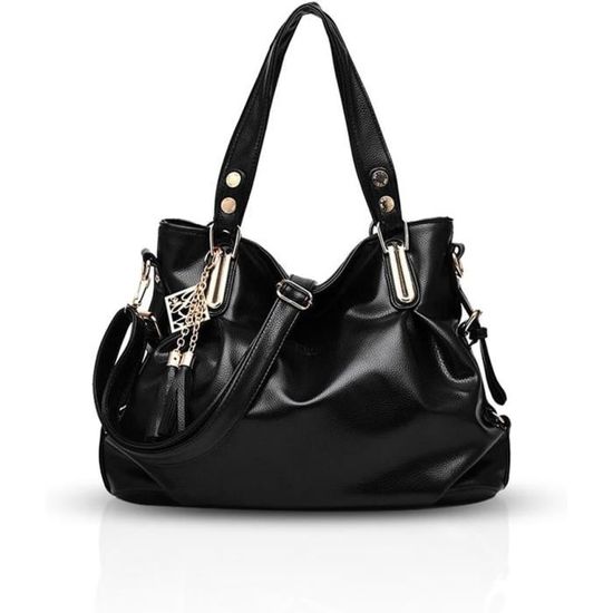 Nicole&Doris Sac Bandoulière Élégant Femmes - Sac à Main Classique Spacieux Sapphire