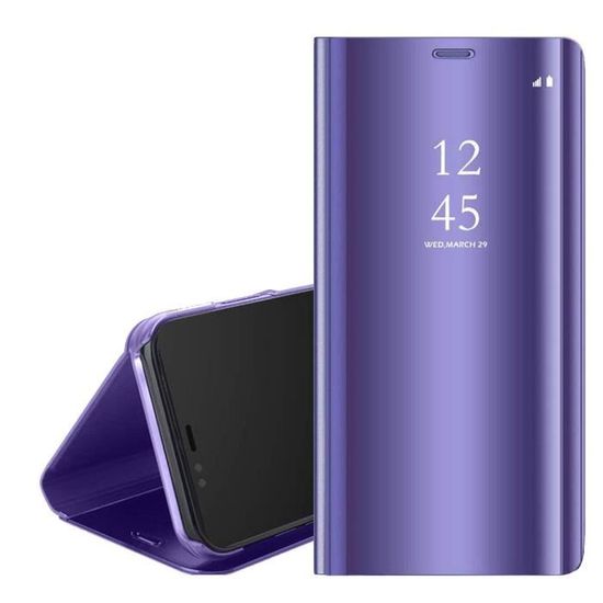 Coque Livre à Rabat Pour Xiaomi Redmi Note 8 Pro - Bleu, Protection Complète Style Bookstyle