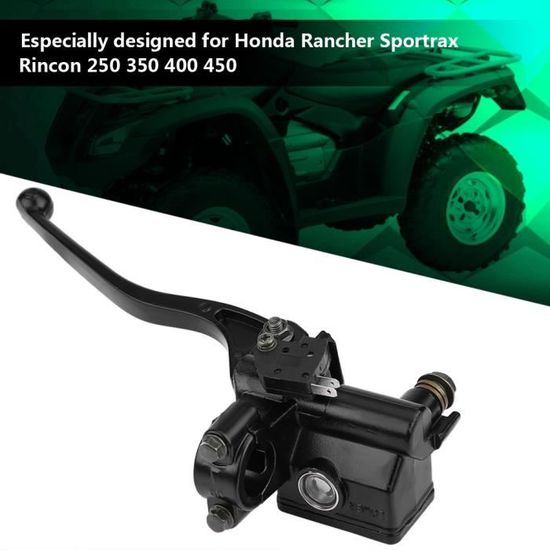 Maître-cylindre De Frein Pour Quad Honda Rancher, Sportrax, Rincon 250/350/400/450 - En Aluminium, Remplacement Direct