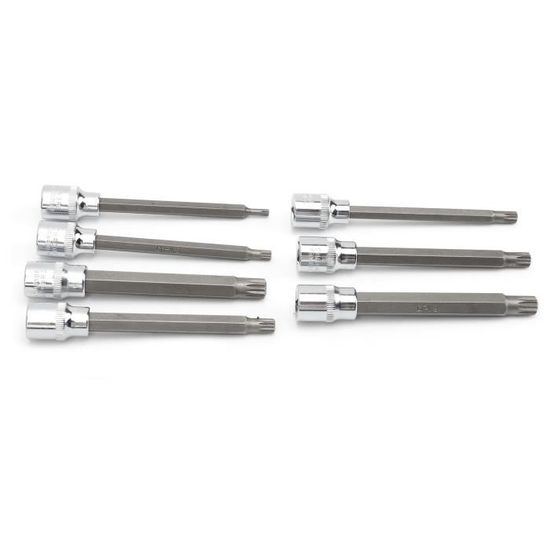 Jeu De Douilles Magnétiques Extra Longues 7-14mm - Entraînement Hexagonal 1/4 - Neuf Chine