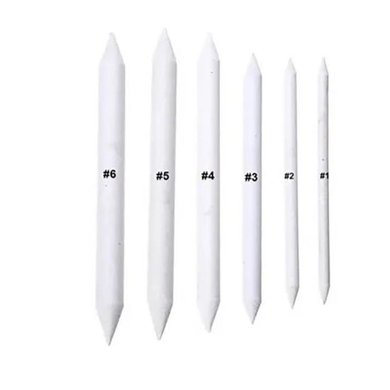 Lot De 3/6 Estompes Et Tortillions Pour Crayon à Fusain Ou Crayon