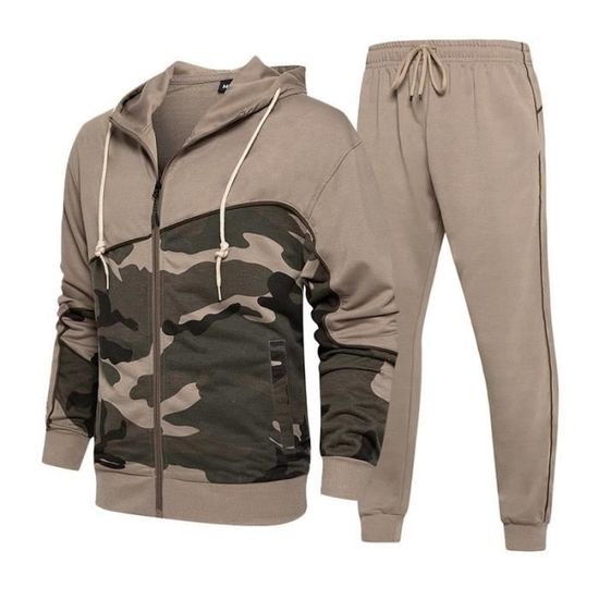 Ensemble Hooded Survetement Solde, Jogging Homme Sport