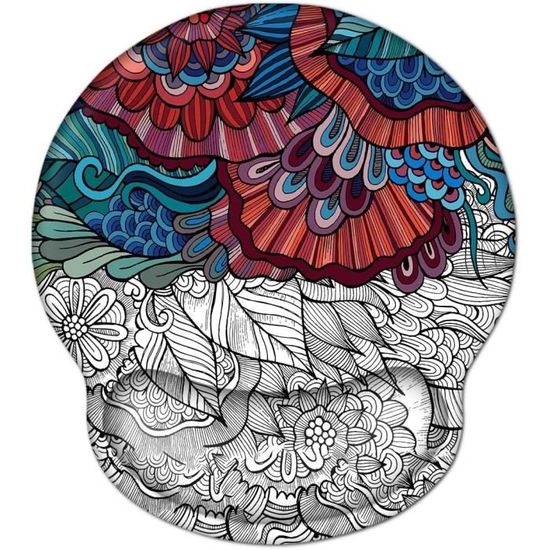 Tapis De Souris Avec Coussin En Gel Avec Repose-Poignet - Tapis De