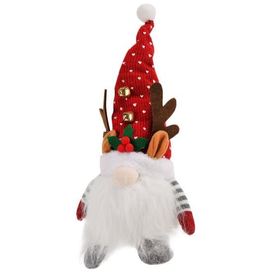 Décorations Automne Gnomes Peluche - Lot De 2, 21x7x5 Cm, Nains Sans Visage Pour Table, étagère, Thanksgiving Et Noël