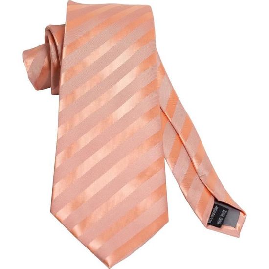 Cravate Tricotée Rayée Colorée - Pour Tenue Décontractée Ou Sport, Style Britannique, Longueur 145 Cm