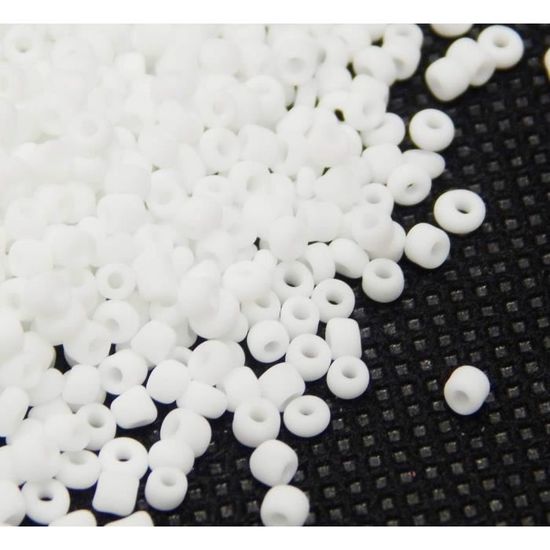 Perles De Rocaille En Verre 4mm - Couleur Bleuet, Environ 240 Pièces (30g) Pour Bijoux Et Création - 10