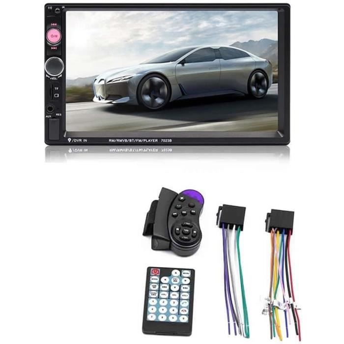 Vehicle Player Black Player Hd Mp4 PlugIn Card Display Full Touch