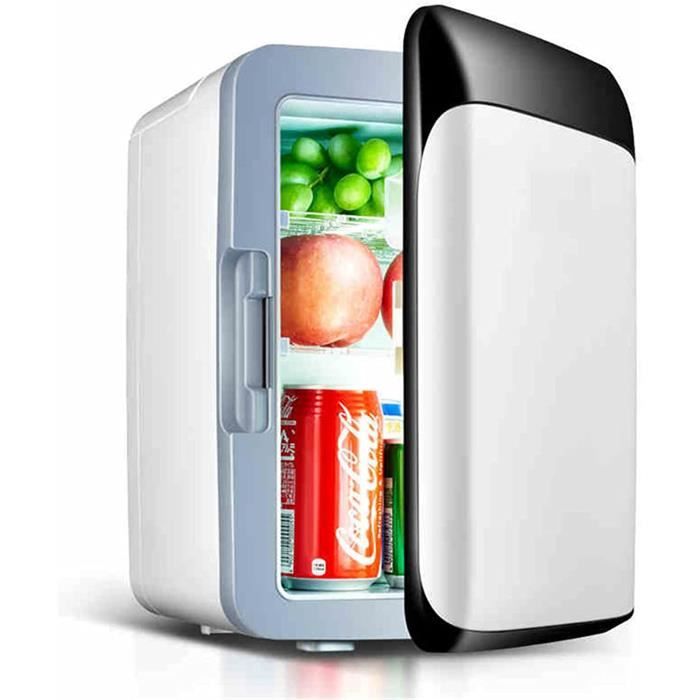 Mini frigo sans bruit réfrigérateur de voiture 10l avec fonction  refroidissement et chauffage petit minibar de camping 12 v 220 - Achat /  Vente mini-bar – mini frigo mini frigo sans bruit