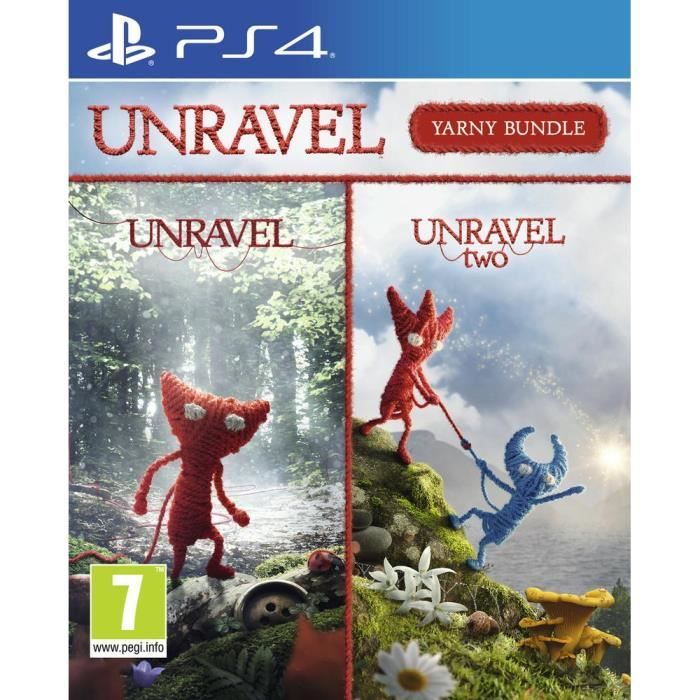 Pack Unravel jeu PS4