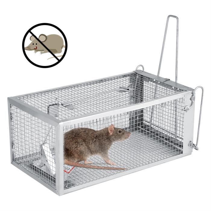 26.2*14*11.4cm Rat Trap Cage Small Live Animal Pest Rodent Mouse Control Bait Catch HB008 -JID