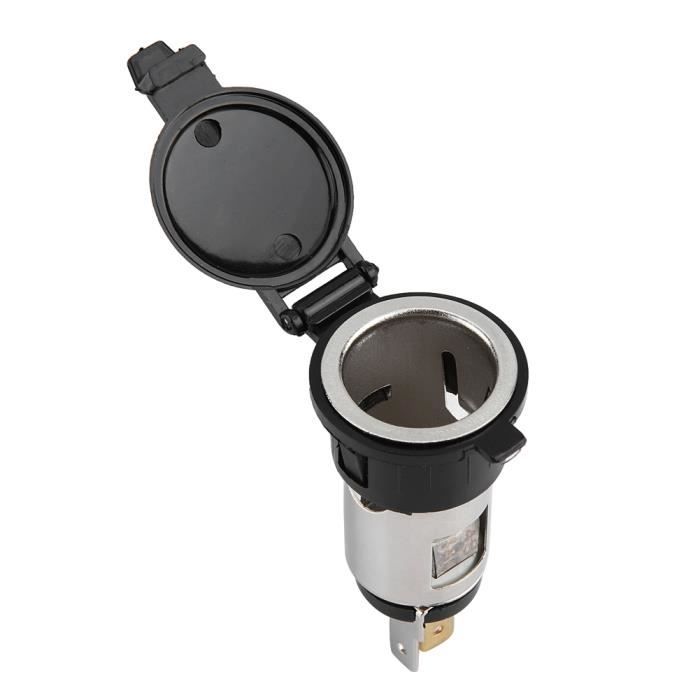 CEN Adaptateur allume-cigare 12-24V prise femelle allume-cigare pour moto de voiture