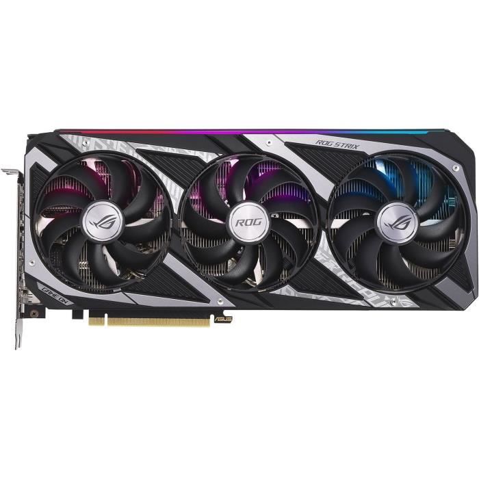 Carte Graphique - ASUS - RTX 3060 - 12Go - GDDR6 - PCIe 4.0 - 3 x HDMI / 3 x DP (90YV0GC2-M0NA10) - LHR
