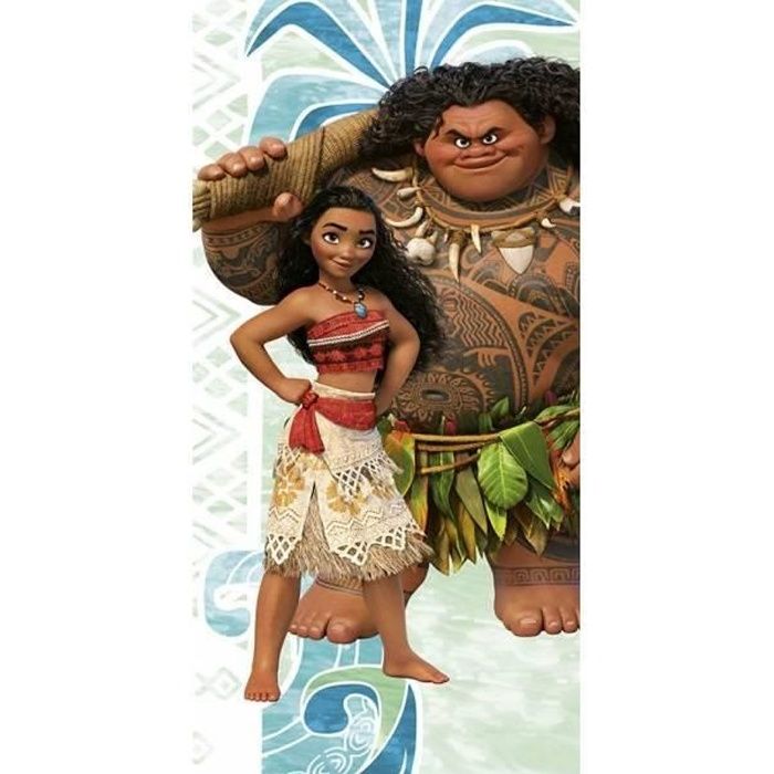 Serviette de plage Vaina, drap de plage disney vaiana