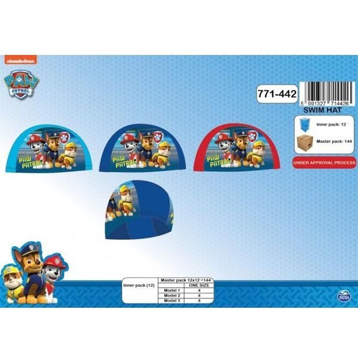 Bonnet de Bain Pat Patrouille