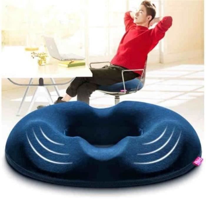 Coussin Orthopédique Coccyx Coussin de Siège - Chaise par Ergonomique Design Pour Réduire Douleurs au Coccyx Sh54884