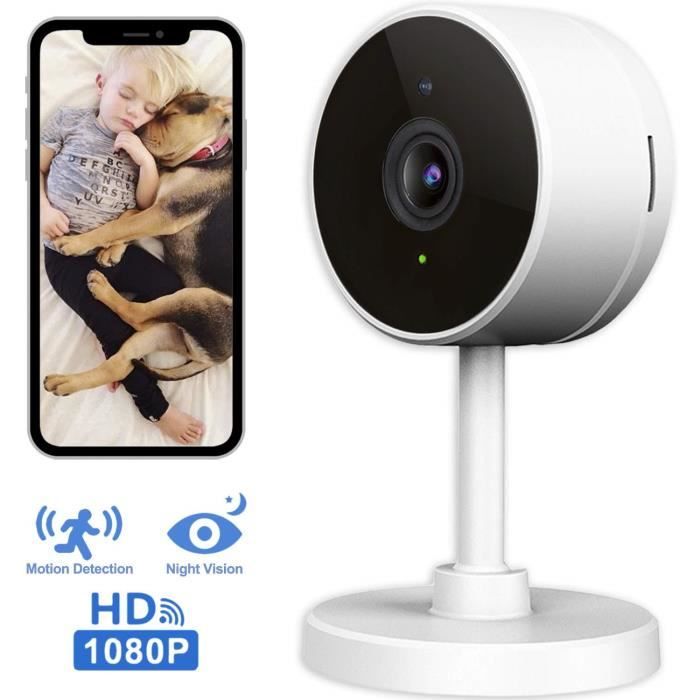 BABY PHONE - ECOUTE BEBE,Caméra intelligente WiFi 1080p, Surveillance de sécurité IP intérieure sans fil - Type standard camera