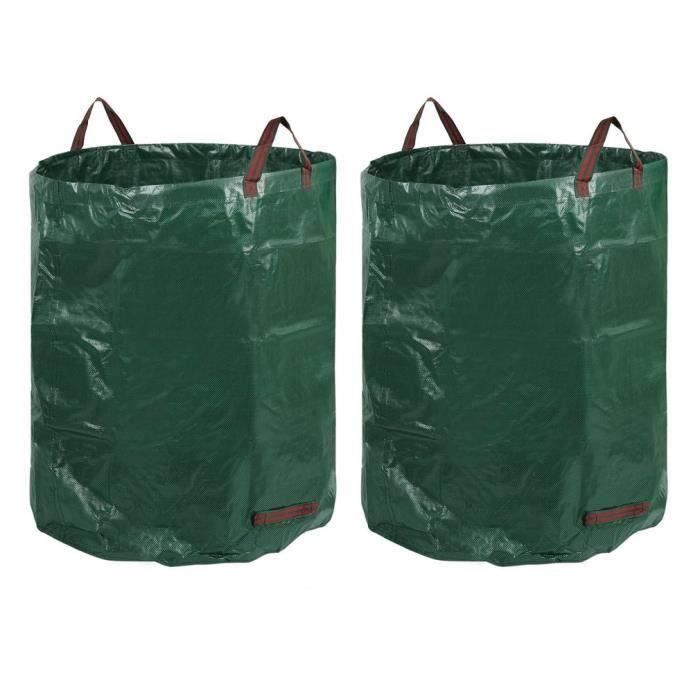 4PCS 500L Sacs de Jardin de Jardin Indéchirable 76 * 76 * 95cm