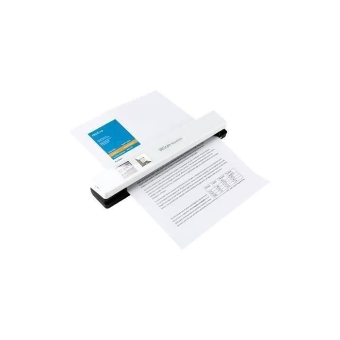 IRIS Scanner IRIScan Anywhere 5 - 8PPM-Portable - Couleur - 1200 ppp - A4 - Blanc